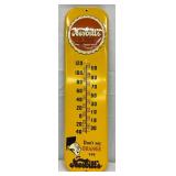 Emb. Nesbitt’s Orange Thermometer, 7 1/2in by 27in