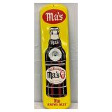 Ma’s Old Fashion Metal Thermometer, 7 1/2 x 27 