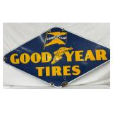 SSP Goodyear Tires Diamond Sign, 60in x 32in