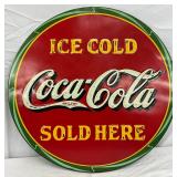 1932 20in.  Emb. Coca-Cola 