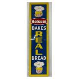 1966 Holsum Bread Self-Framed Tin Sign, 16x60