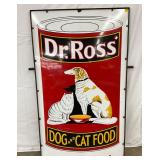 DSP Dr. Ross Dog and Cat Food Sign, 36in x 60in