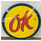 Org. 36in SSP ‘OK’  Dealership Logo Sign
