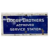 DSP Dodge Brothers ‘Approved Service Station’ Sign, 40×18