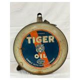 5g. Tiger Oil Rocker Can by Gamble Auto Supply Company