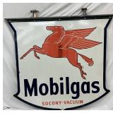 Mobilgas SOCONY-Vacuum DSP Sign with Pegasus Logo, 56 x 59 