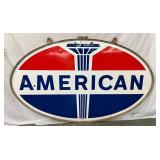 72x48 American  DSP Sign with Original Hanger