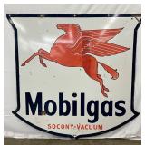 Mobilgas Shield DSP Sign w/Pegusus, 58×56 Inches