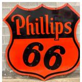 6ft Phillips 66 DSP Shield Sign, SPS ’58