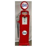 Restored Esso Gasoline Pump with Globe