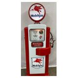 Wayne Model 60 Mobilgas Special Gasoline Pump with Pegasus Globe
