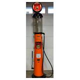 10G. Wayne 615 Phillips 66 Visible Gas Pump with Glass Cylinder 