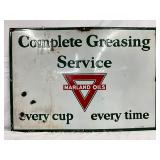 40x28 Porc. Conoco Marland Oils Sign