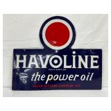 24x20 Havoline DSP Sign with One Side Restored
