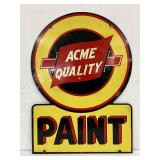 Acme Quality Paint DS Metal Sign, 20 x 28 Inches