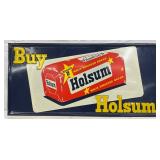 Emb. Holsum Bread  Self-Framed Sign, 27in x 13in