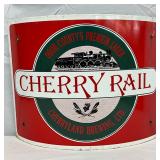 SSP Cherry Rail Convex Sign by Cherryland Brewing,  18x14 