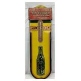 Emb. Dr Pepper ’10-2-4′ Thermometer, 6 In. x 17 In.