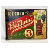 Bluewine 5 Cent Flange Sign, 13in x 10in