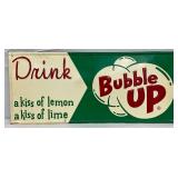 Emb. Bubble Up Sign, 28in x 12in