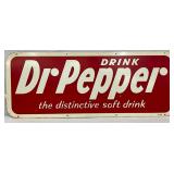 30x12 Dr Pepper Metal Sign, G-128
