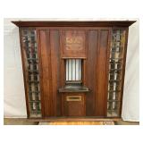 Early U.S. Post Office Counter-Top Post Box Unit by Postmasters Supply Co.