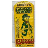  Ramon’s Pink Pills thermometer, 9×21 Inches