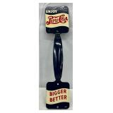 Pepsi-Cola Double Dot Metal Door Handle , 3x12