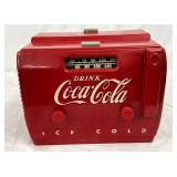 Coca-Cola Cooler Radio, 12 1/2in x 9 1/2in 