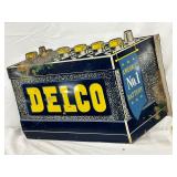 Delco DS Metal Sign, 23 1/2in x 18in