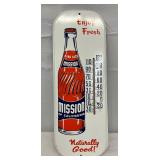 Mission Orange Thermometer, 6 x 16 Inches