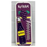 NuGrape Soda Metal Thermometer, 6×16 Inches
