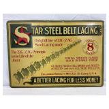 Emb Self-Framed ‘Star Steel Belt Lacing’ 