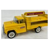 Buddy L Coca-Cola Yellow Toy Truck, 15in x 7in