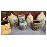 Salt-Glazed Stoneware Crocks and Jugs