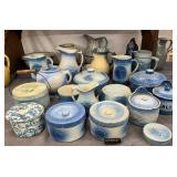 Blue and White Stoneware