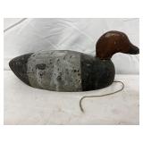 Wooden Red Head Duck