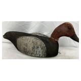 Wooden Red Head Duck