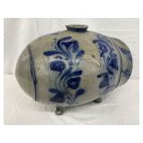 with cobalt blue floral