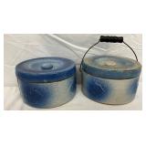 Salt Glaze Butter Crocks