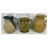Stoneware and Earthenware Pitchers
