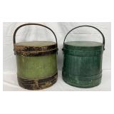 Wooden Firkin Buckets