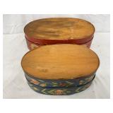 Oval Bentwood Boxes