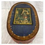 Wooden Brides Box 19th century