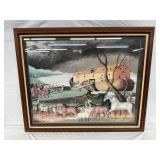 Noahs Ark-Themed Print, 35x28 