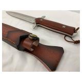 Embossed Leather Sheath