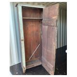 w/old blue buttermilk paint 