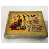 The Game of Old Maid by McLoughlin Bros., New York, with Original Box