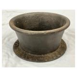Winston-Salem Cast Iron Spittoon, 8 x 4 Inches