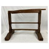 Circa 1850 Primitive Linen Processing Tool, 24in x 33in